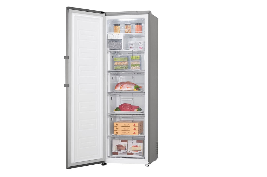LG 377Lts / Top Freezer, Freezer / Compresor linear inverter / Acero brillante / LG ThinQ™, LC42MGP, thumbnail 8
