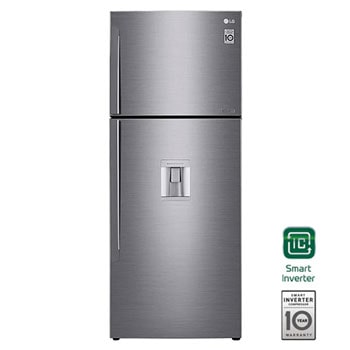 Refrigeradora Top Freezer 17p³(Gross)/15.5p³(Net) Multi Air Flow Linear Cooling DoorCooling⁺™ + Dispensador de Agua Smart Inverter1