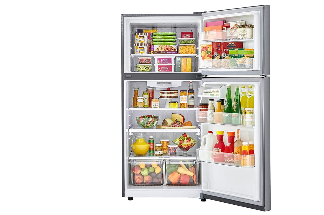LG Refrigeradora Top Freezer 21pᶟ(Gross)/19.5pᶟ(Net) Smart Inverter™ Smart Diagnosis™, GT57BPSX, GT57BPSX, thumbnail 2