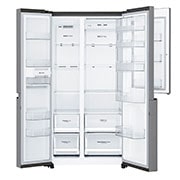 LG 31 pᶟ | Door-in-Door® | Side by Side | Multi Air Flow™ | Compresor linear inverter | Platinum Silver | ThinQ™, LS87MDP, LS87MDP, thumbnail 4