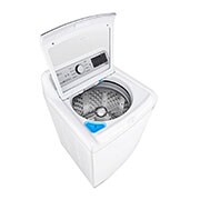LG Lavadora Carga Superior 23Kg Direct Drive Inverter, Agitator, TurboWash3D, ThinQ, Color Blanco, WT23WT6HA, WT23WT6HA, thumbnail 4