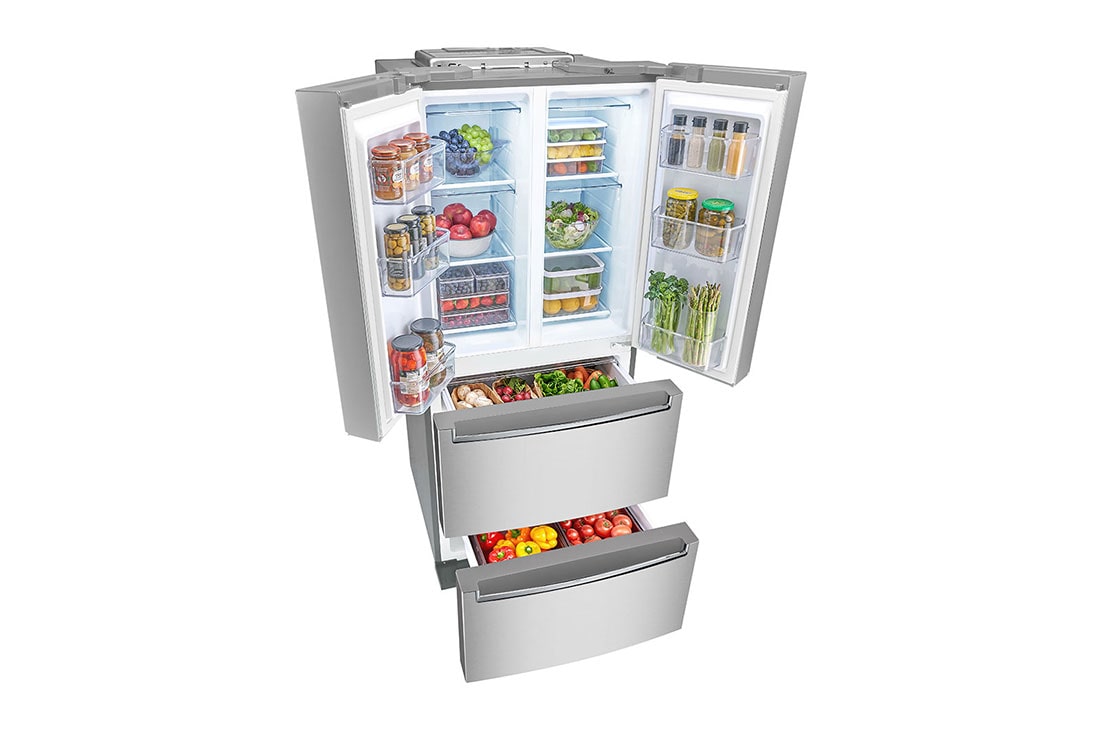 LG Refrigerador de puerta francesa de 14.3 pies cúbicos para alimentos especiales/kimchi, LRKNS1400V, LRKNS1400V, thumbnail 10