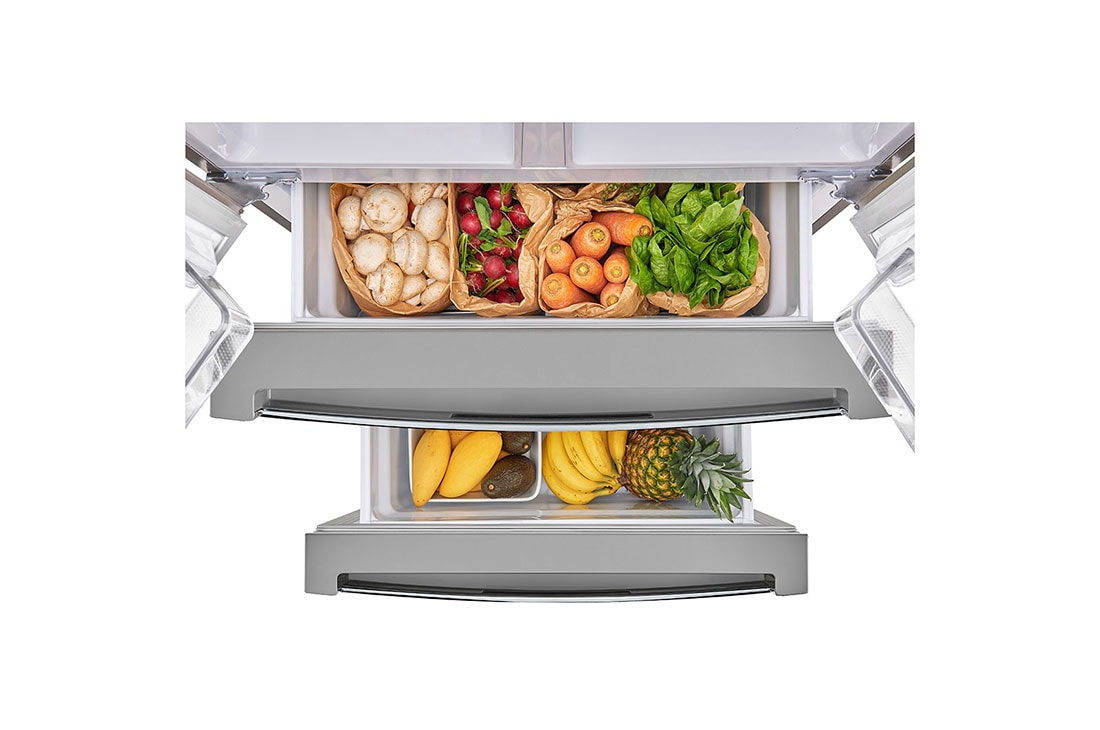 LG Refrigerador de puerta francesa de 14.3 pies cúbicos para alimentos especiales/kimchi, LRKNS1400V, LRKNS1400V, thumbnail 14