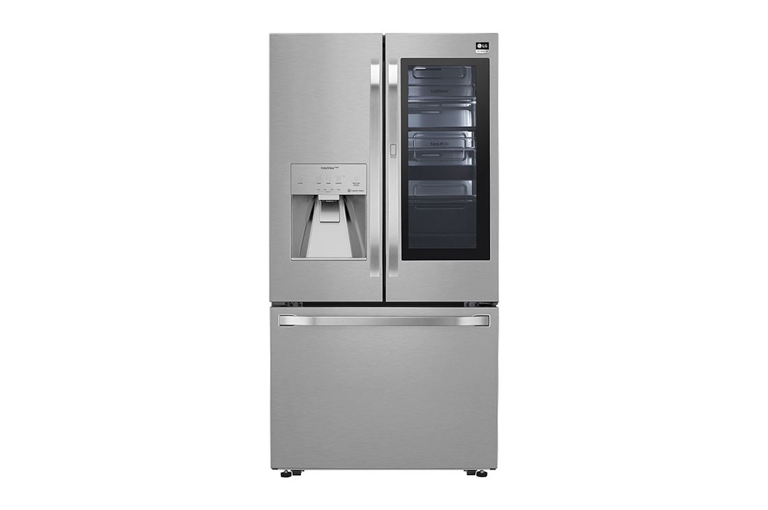 LG STUDIO Refrigerador inteligente InstaView™ Door-in-Door® 24 pies³ de gran profundidad con wi-fi y maquina de hielo Craft Ice™, SRFVC2406S, SRFVC2406S