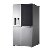 LG Refrigeradora Side by Side InstaView™ 22.5pᶟ (NET) / 23.8pᶟ (Gross) Craft Ice™ Compresor Linear Inverter Dispensador, Left side view, LS66SXSC, thumbnail 5