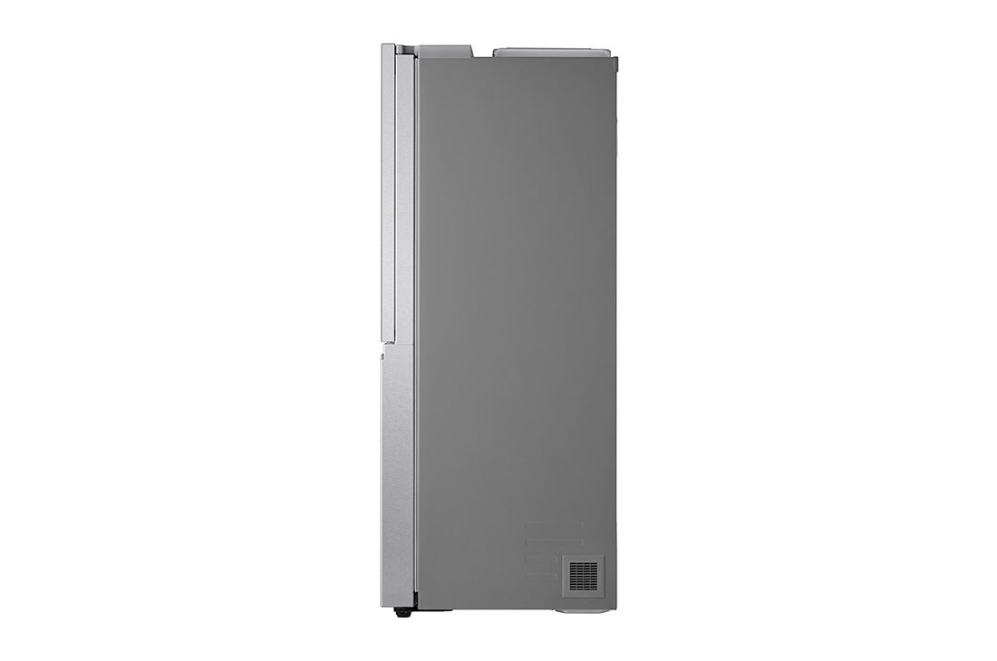 LG Refrigeradora Side by Side 22.5pᶟ (Net) / 23.8pᶟ (Gross) Door-in-Door™ Dispensador UVnano™ ThinQ™, vista trasera, LS66SDS, thumbnail 14