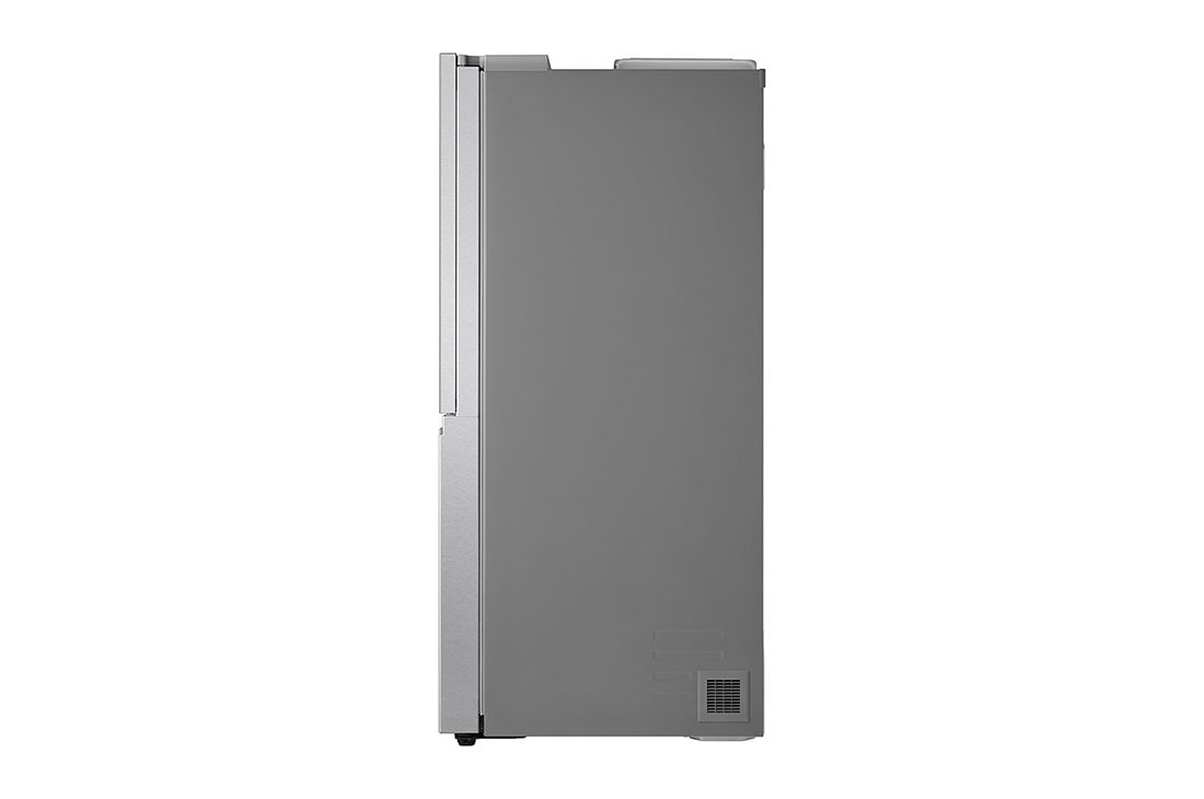 LG Refrigeradora Side by Side 27.1pᶟ (NET) / 28.7pᶟ (Gross)  Door-in-Door™ ThinQ™ UVnano™, vista lateral, LS77SDS, thumbnail 13