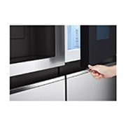 LG Refrigeradora Side by Side 27.1pᶟ (NET) / 28.7pᶟ (Gross)  Door-in-Door™ ThinQ™ UVnano™, vista de mango, LS77SDS, thumbnail 3