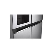 LG Refrigeradora Side by Side 28.7pᶟ(Gross) / 27.2pᶟ(Net) LG GS75SPP DoorCooling⁺™ Compresor Smart Inverter, vista del mango, GS75SPP, thumbnail 3