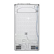 LG Refrigeradora Side by Side 28.7pᶟ(Gross) / 27.2pᶟ(Net) LG GS75SPP DoorCooling⁺™ Compresor Smart Inverter, vista trasera, GS75SPP, thumbnail 14