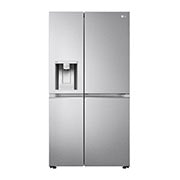 LG Refrigeradora Side by Side 23.8pᶟ (Gross) / 21.6pᶟ (Net) LG LS66SDN UVnano™ Linear Inverter, vista frontal, LS66SDN, thumbnail 1