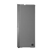 LG Refrigeradora Side by Side 23.8pᶟ (Gross) / 21.6pᶟ (Net)  LINEARCooling™ Multi Air Flow™ ThinQ™ Platinum Silver , vista trasera, LS65WDPK, thumbnail 14