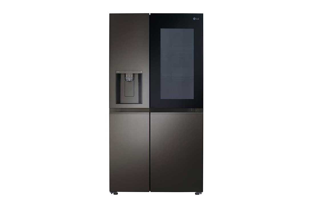 LG Refrigeradora Side By Side 27pᶟ Net / 27pᶟ Gross  InstaView™ Craft Ice™ Dispensador UVnano™, LRSOS2706D, LRSOS2706D, thumbnail 2