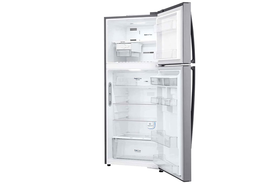 LG Refrigeradora Top Freezer 19.3pᶟ(Gross)/18pᶟ(Net)  Smart Inverter ThinQ™ NatureFRESH™™ Dispensador Agua , GT51SGP, GT51SGP, thumbnail 11