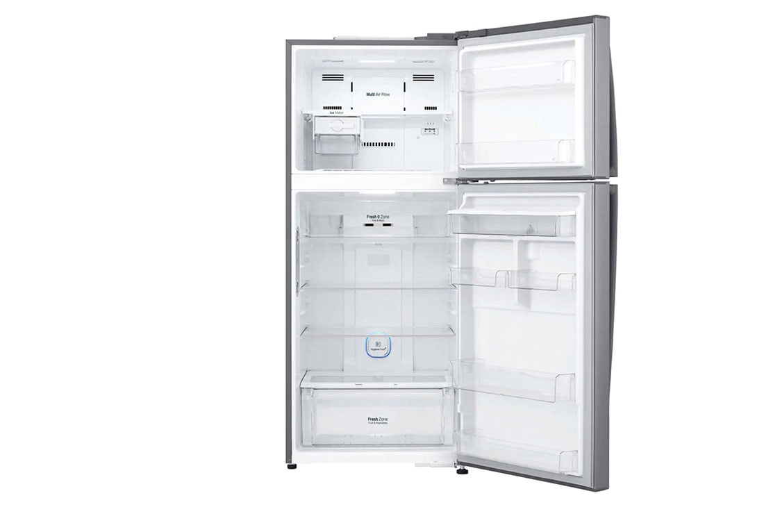 LG Refrigeradora Top Freezer 19.3pᶟ(Gross)/18pᶟ(Net)  Smart Inverter ThinQ™ NatureFRESH™™ Dispensador Agua , GT51SGP, GT51SGP, thumbnail 13