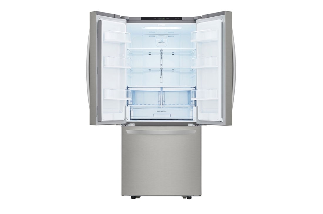 LG Refrigeradora French Door 22p³ (Net) / 22p³ (Gross) Smart Inverter Multi Air Flow™, GM22BGPK, GM22BGPK, thumbnail 2