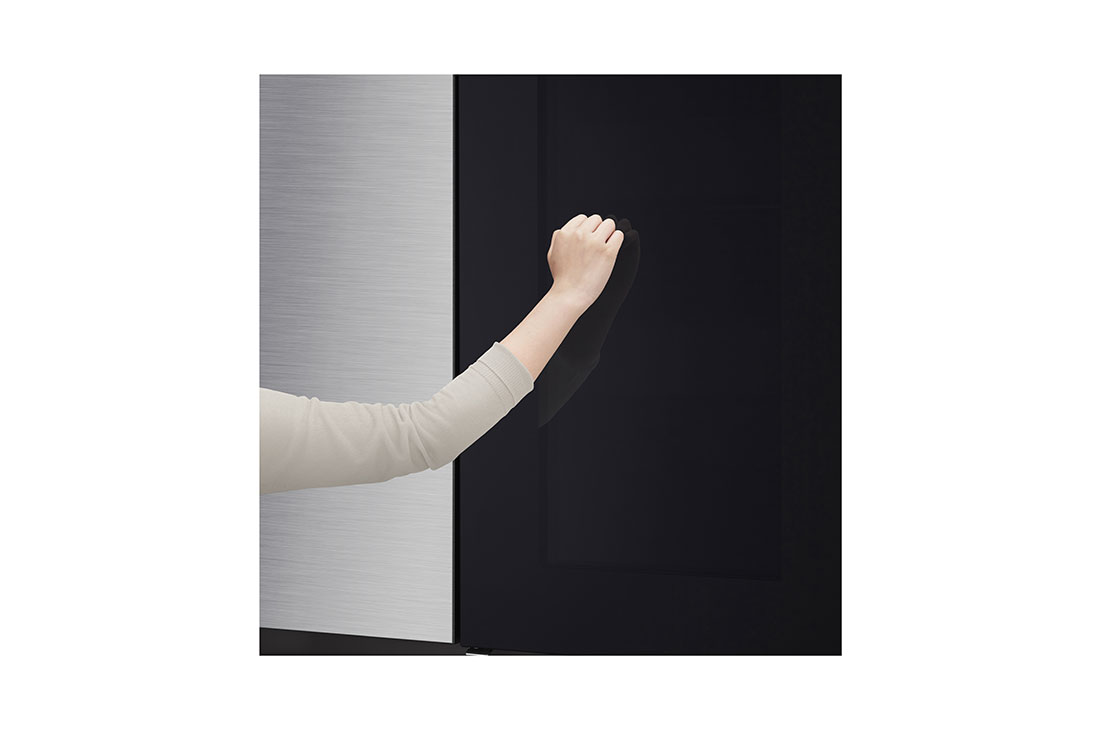 LG Refrigeradora Side by Side InstaView™ 27.83pᶟ (Net) Door-in-Door® Linear Inverter ThinQ™, receptive view, VS27BXQP, thumbnail 7