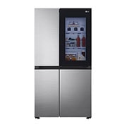LG Refrigeradora Side by Side InstaView™ 27.83pᶟ (Net) Door-in-Door® Linear Inverter ThinQ™, Font view, VS27BXQP, thumbnail 1