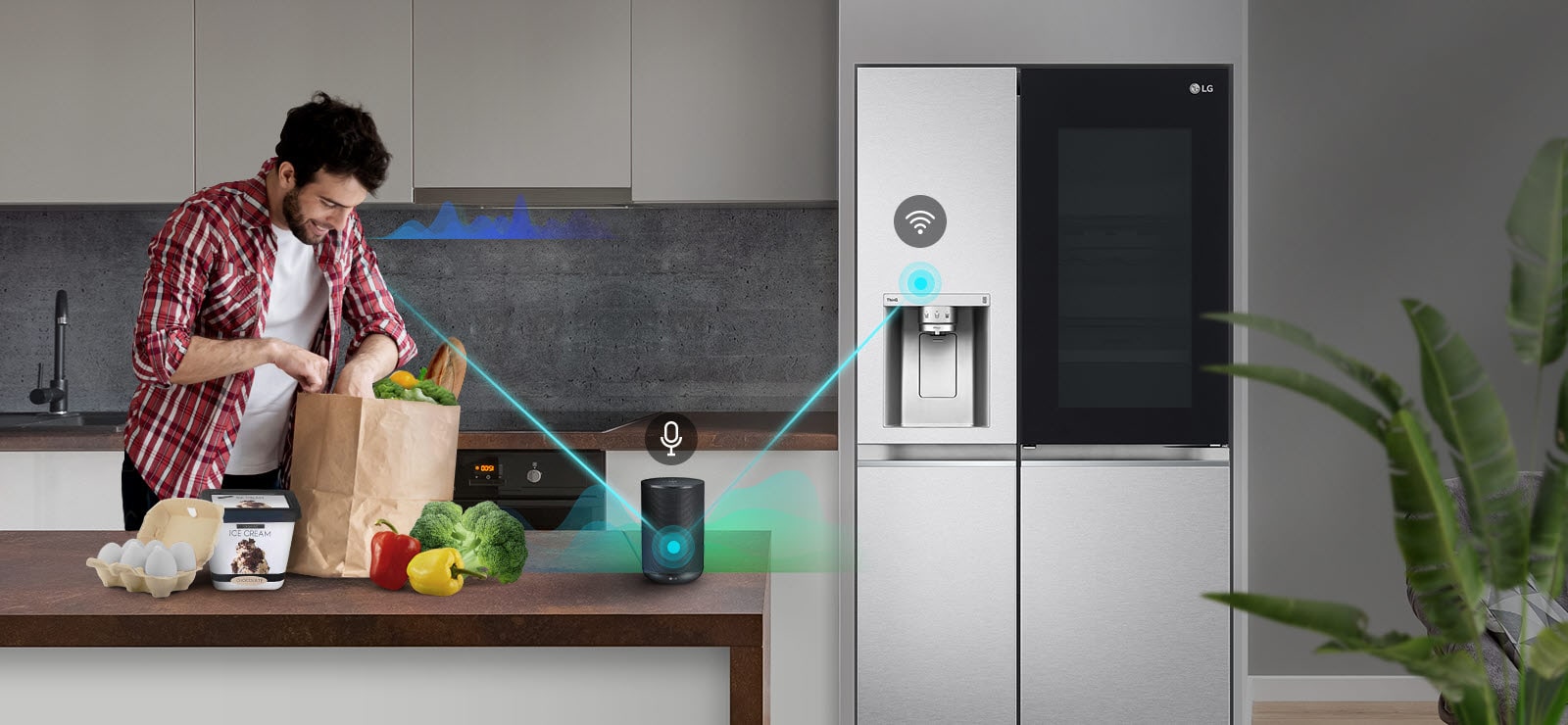 Control Simple con Asistente de Voz