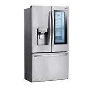 LG Refrigeradora French Door InstaView™ 28pᶟ (Gross) / 28pᶟ (Net) Door-in-Door® Compresor Smart Inverter, side view, GM78SXS, thumbnail 9