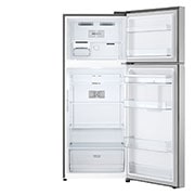 LG Refrigeradora Top Freezer 10pᶟ (Gross) /  9pᶟ (Net) Silver con Dispensador de Agua Door Cooling+™ , front open view, VT29WPP, thumbnail 11