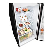 LG Refrigeradora Top Freezer 13.2pᶟ (Net) / 14 pᶟ (Gross) LG Smart Inverter Compressor™ LINEARCooling™ Puerta Clay Pink, drawer with fruit stored, VT38BPK, thumbnail 3