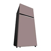 LG Refrigeradora Top Freezer 13.2pᶟ (Net) / 14 pᶟ (Gross) LG Smart Inverter Compressor™ LINEARCooling™ Puerta Clay Pink, front open view, VT38BPK, thumbnail 11