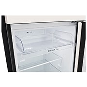 LG Refrigeradora Top Freezer 13.2pᶟ (Net) / 14 cuft (Gross) LG Smart Inverter Compressor™ LINEARCooling™ Puerta Nature Beige, detailed image, VT38BPB, thumbnail 7