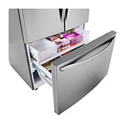 LG Refrigeradora French Door 29p³ (NET) /30p³ (Gross) LG GM78BGP Smart Inverter Multi Air Flow™, respective view, GM78BGP, thumbnail 9