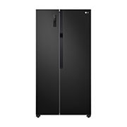 LG Refrigeradora Side by Side 18p³ (Gross) / 18p³ (Net)  Multi Air Flow Inverter Compressor Total , vista frontal, GS51MPD, thumbnail 1
