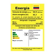 LG Refrigeradora Side by Side 18p³ (Gross) / 18p³ (Net)  Multi Air Flow Inverter Compressor Total , GS51MPD -RetiQ, GS51MPD, thumbnail 16