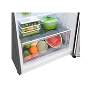 LG Refrigerador Top Mount 14 pies cúbicos (gross) -Silver con Multi Air Flow | Inverter, drawer with fruit stored, VT40BPN, thumbnail 3