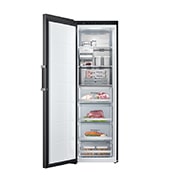LG Congelador OBJET One Door 11.3pᶟ (Net) / 11.3pᶟ (Gross) Flat Door Smart Diagnosis™ ThinQ™ color Rosa, Parte frontal con comida, VC34BQK, thumbnail 3