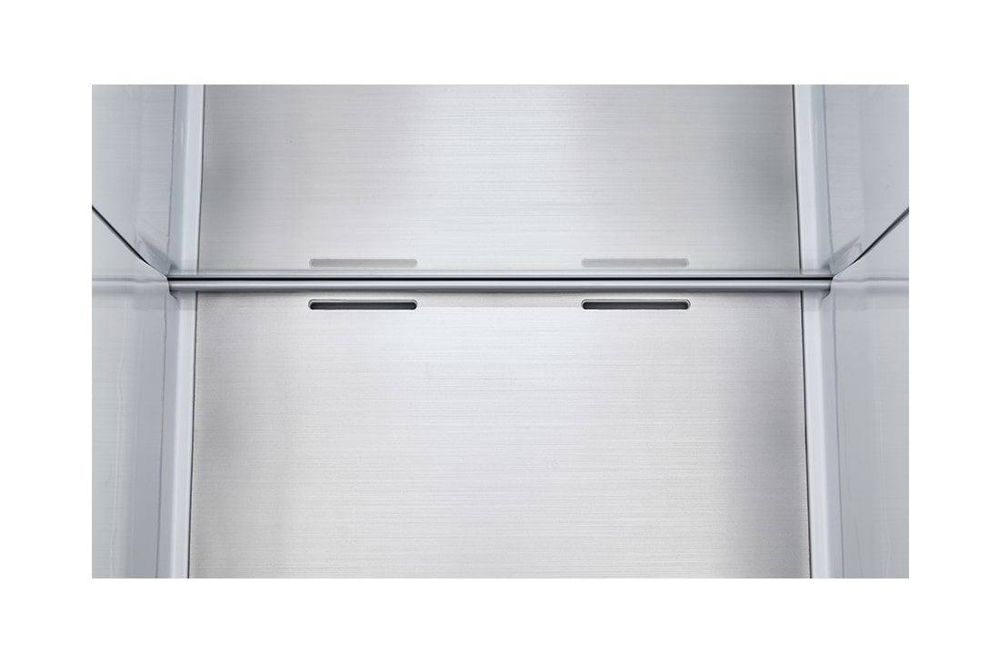 LG Congelador OBJET One Door 11.3pᶟ (Net) / 11.3pᶟ (Gross) Flat Door Smart Diagnosis™ ThinQ™ color Beige, Cajón con comida, VC34BQB, thumbnail 5