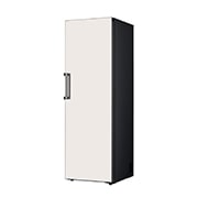 LG Refrigerador OBJET One Door 11.3pᶟ (Net) / 11.3pᶟ (Gross) Flat Door Smart Diagnosis™ ThinQ™ color Beige, Cajón con comida, VL42BPB, thumbnail 5