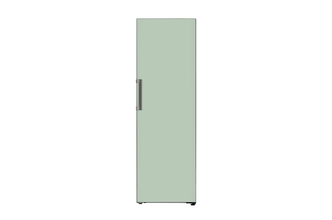 LG Refrigerador OBJET One Door 11.3pᶟ (Net) / 11.3pᶟ (Gross) Flat Door Smart Diagnosis™ ThinQ™ color Menta, Frontal VL42BPM, VL42BPM