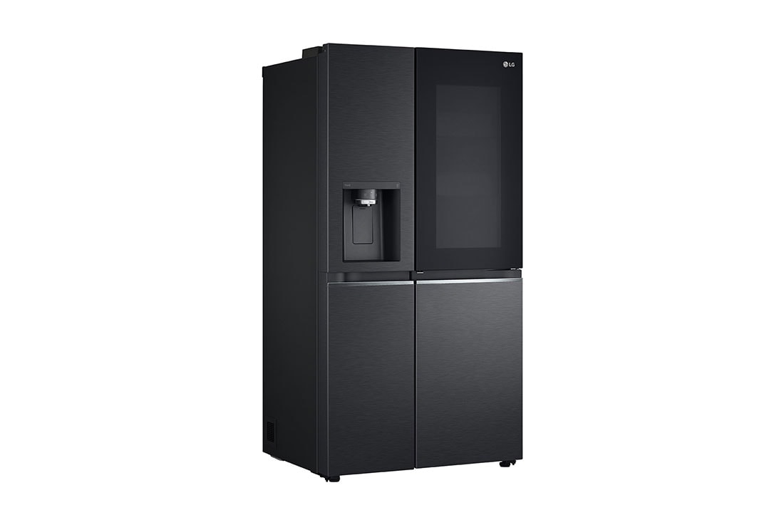 LG Refrigeradora Side By Side 23.8pᶟ (Net) / 22.4pᶟ (Gross) ThinQ™ Door-in-Door™ Craft Ice™ Negro Mate, vista lateral derecha, VS25XHWCB, thumbnail 11