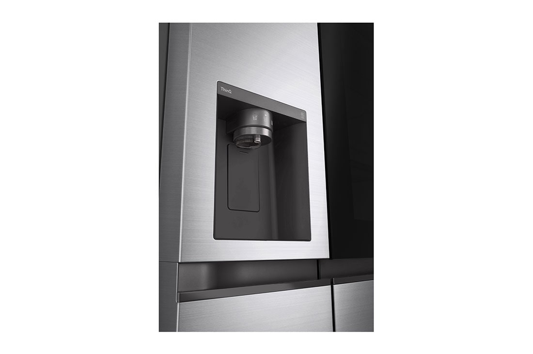 LG Refrigeradora Side by Side 769L LG ThinQ™ InstaView, detailed view, VS27GNID, thumbnail 11