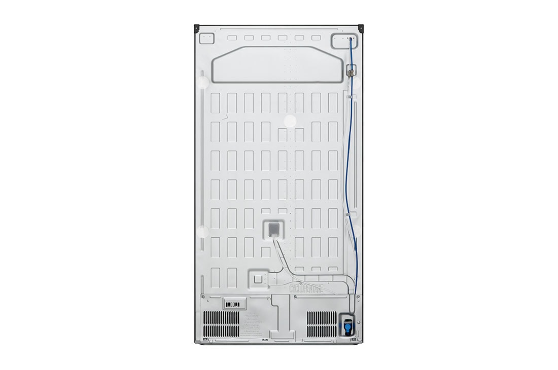 LG Refrigeradora Side by Side 769L LG ThinQ™ InstaView, back view, VS27GNID, thumbnail 15