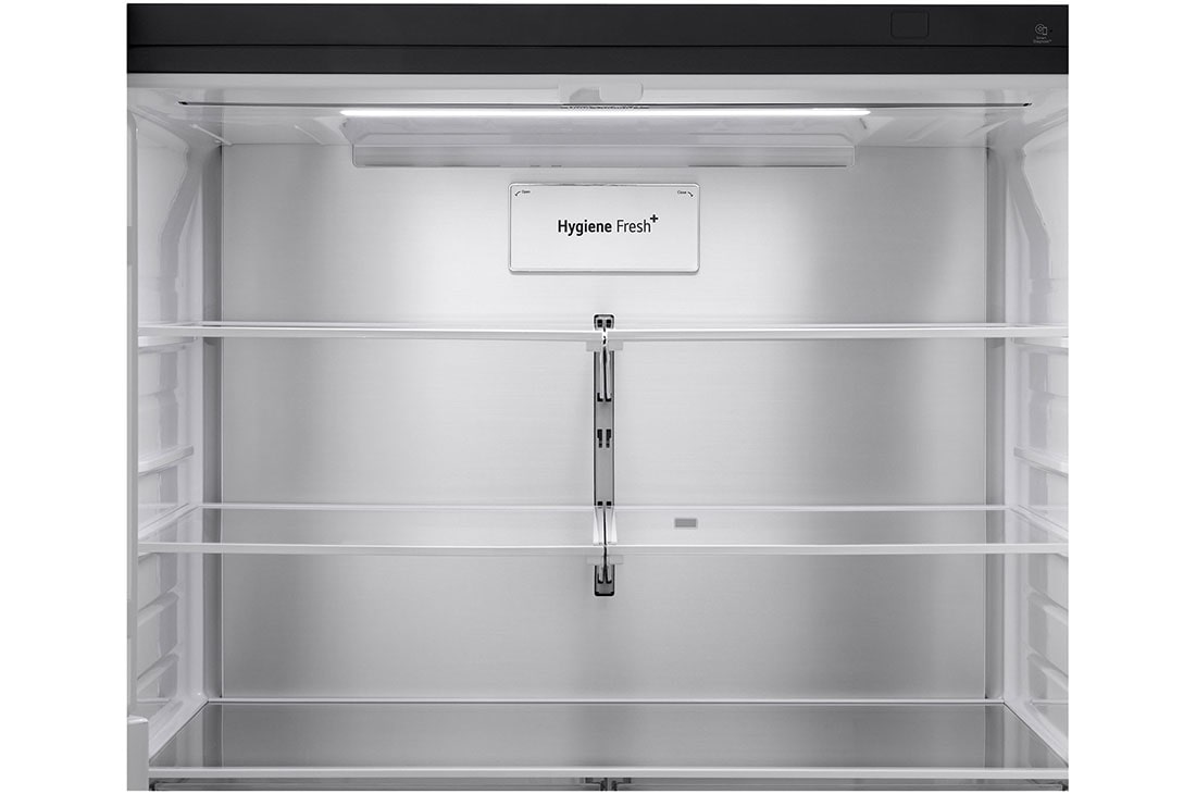 LG Refrigeradora LG French Door 29 cu.ft InstaView Door-in-Door™ Craft Ice™ Acero Inoxidable Negro  , Detail view of the upper part of multi door refrigerator, VF29XPBM, thumbnail 3