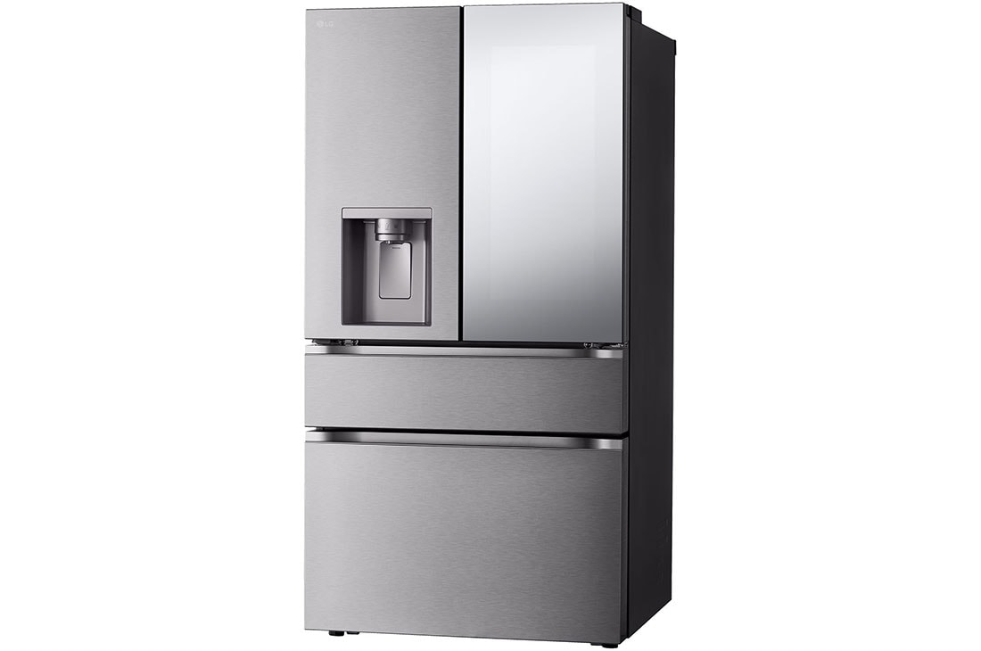 LG Refrigeradora LG French Door 29 cu.ft InstaView Door-in-Door™ Craft Ice™ Acero Inoxidable Negro  , Left side view of multi door refrigerator., VF29XPBM, thumbnail 8
