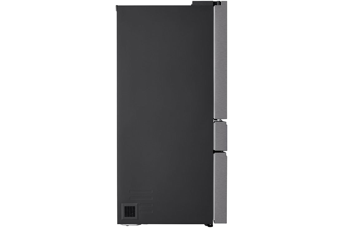 LG Refrigeradora LG French Door 29 cu.ft InstaView Door-in-Door™ Craft Ice™ Acero Inoxidable Negro  , Side view of multi door refrigerator., VF29XPBM, thumbnail 10