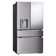 LG Refrigeradora LG French Door 29 cu.ft InstaView Door-in-Door™ Craft Ice™ Acero Inoxidable Negro  , Right side view of multi door refrigerator., VF29XPBM, thumbnail 9