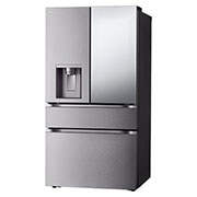 LG Refrigeradora LG French Door 29 cu.ft InstaView Door-in-Door™ Craft Ice™ Acero Inoxidable Negro  , Left side view of multi door refrigerator., VF29XPBM, thumbnail 8