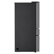 LG Refrigeradora LG French Door 29 cu.ft InstaView Door-in-Door™ Craft Ice™ Acero Inoxidable Negro  , Side view of multi door refrigerator., VF29XPBM, thumbnail 10
