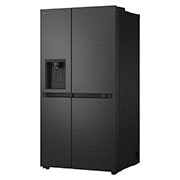 LG Refrigeradora Side by Side 23pᶟ(Gross) / 22pᶟ(Net) Smart Inverter Essence Matte Black, Right view, VS25LQIK, thumbnail 11