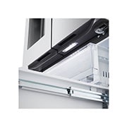 LG Refrigerador French Door 25pᶟ Smart Inverter ThinQ™, Close up view of touch panel., VF25LNIBB, thumbnail 4