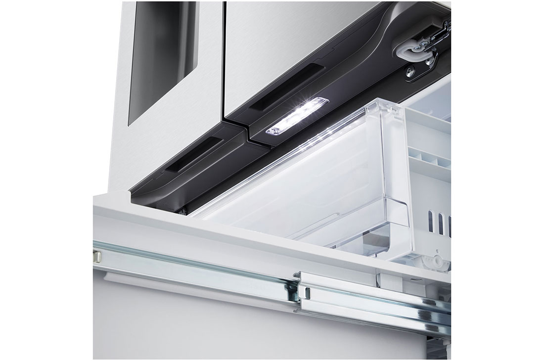 LG Refrigerador French Door 25pᶟ Smart Inverter ThinQ™, Close up view of touch panel., VF25LNIBB, thumbnail 4