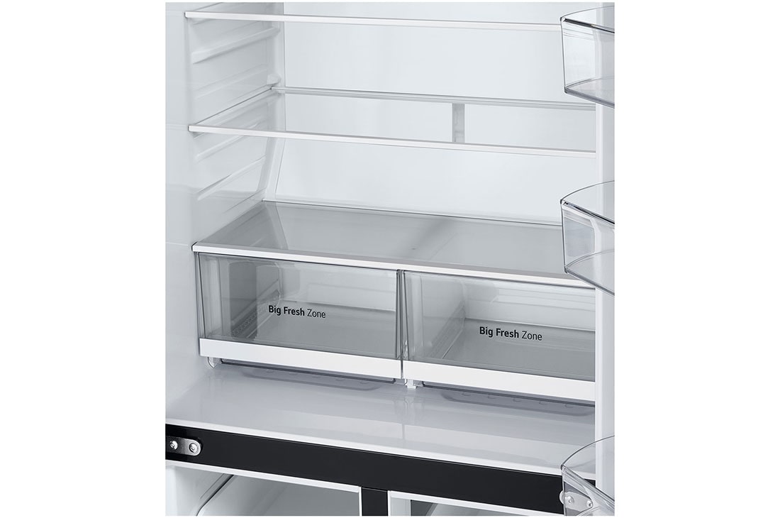 LG Refrigeradora Cross Door 19p³ Smart Inverter, Freezer view, GM42BMPM, thumbnail 4