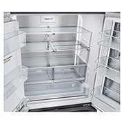 LG Refrigeradora French-Door 31pᶟ InstaView VF31XKNH, Close up view of fridge part of multi-door refrigerator., VF31XKNH, thumbnail 3